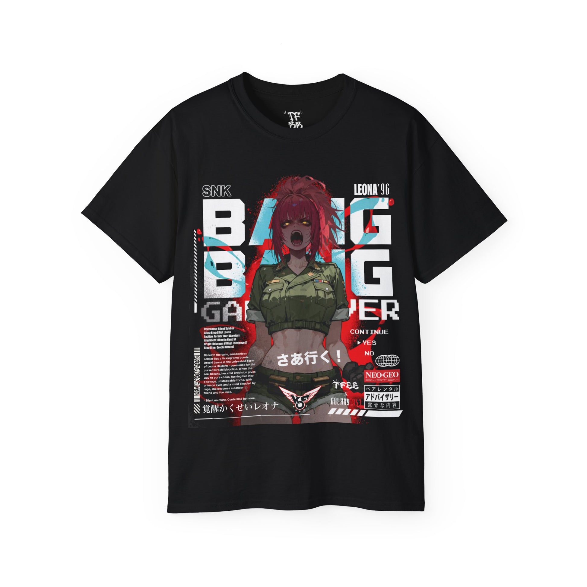 KOF Knockouts X Blood Riot Leona OG Classic Tee