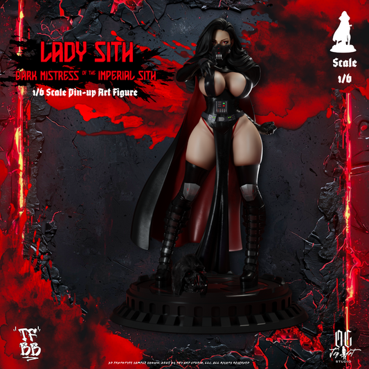 Lady Sith: Dark Mistress of the Imperial Sith Exclusive 1/6th Scale Pin-up Art Figure (Pre-Order)