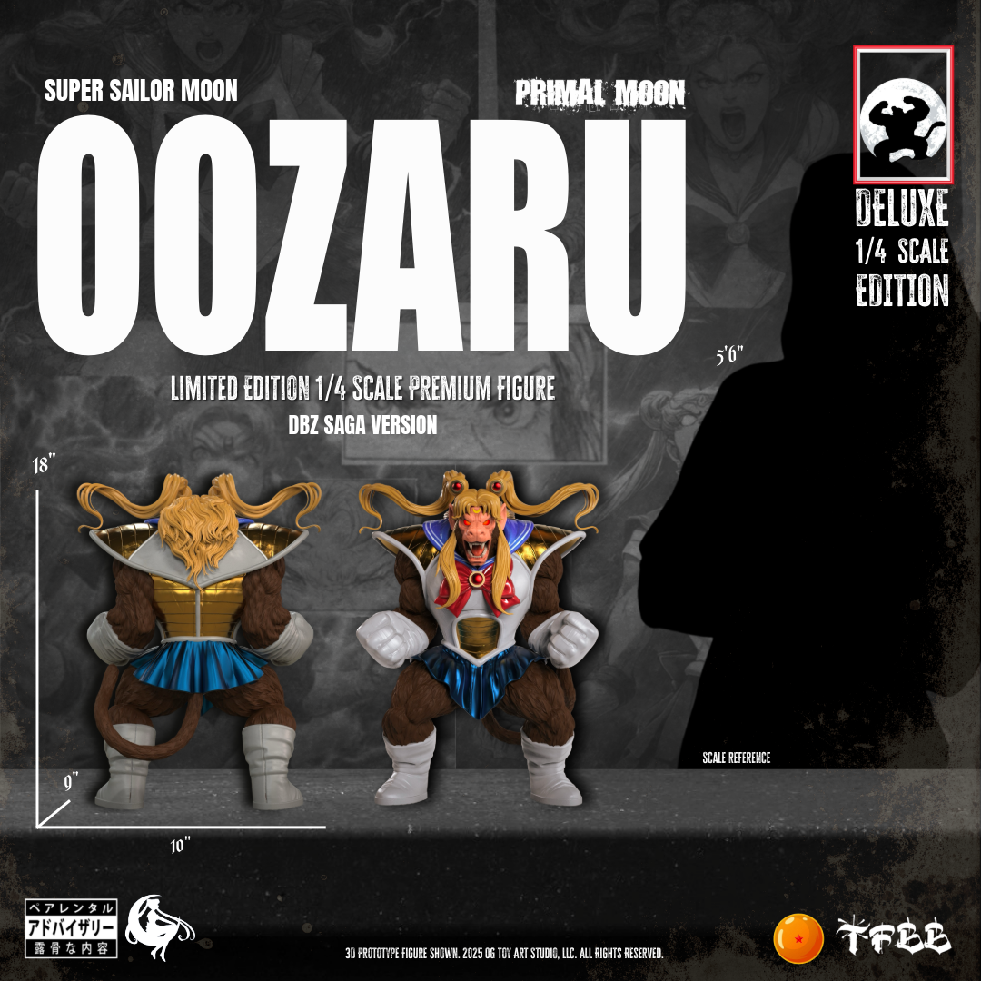Super Sailor Moon X OG Primal Moon Oozaru 1/4th Scale Figure