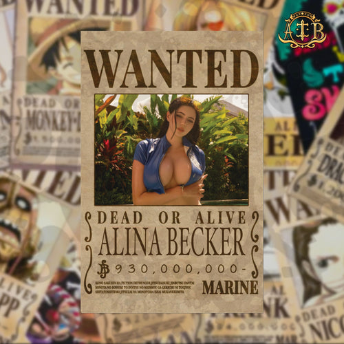 Alina Becker’s Cosplays Most Wanted (A) Poster