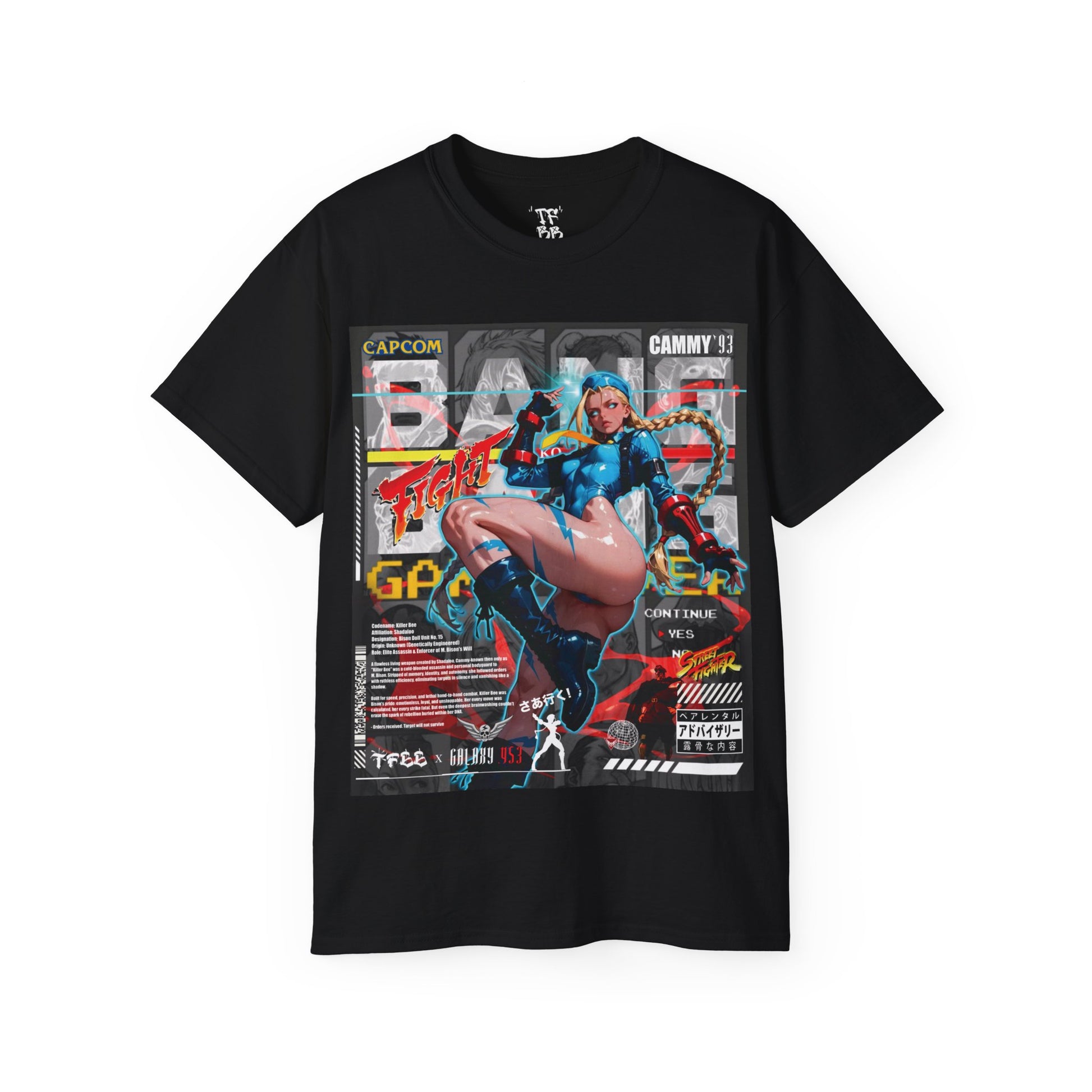 SF Knockouts X Shadaloo Cammy ‘93 OG Classic Tee