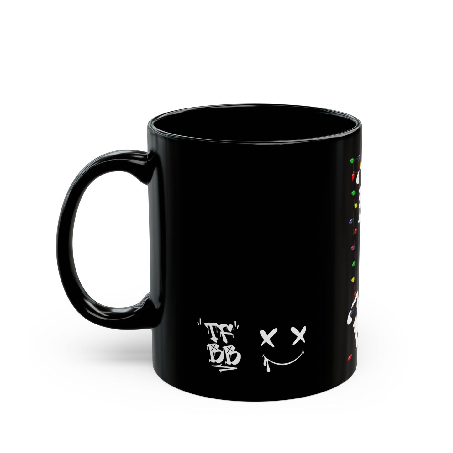 TFBB Ho Ho Ho MFr! Black Mug (11oz, 15oz)