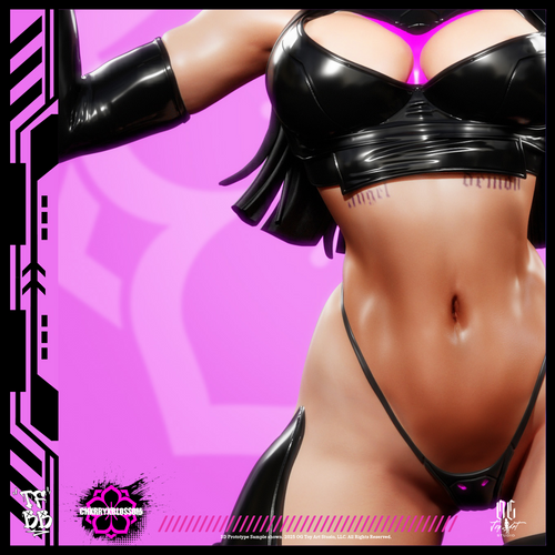 (PRE-ORDER) CHXRRY X BLOSSOM Premium 1/6th Scale Pin-up Art Figure