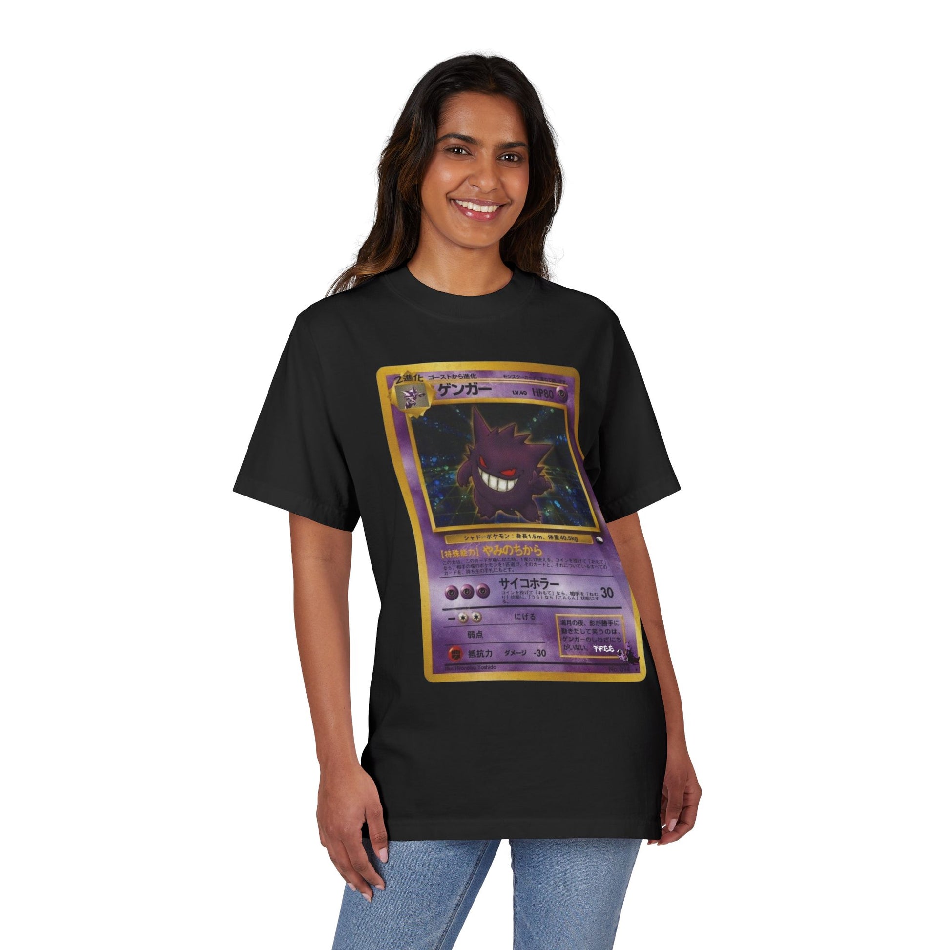 Gengar Retro Classic Tee - Vintage Card Edition