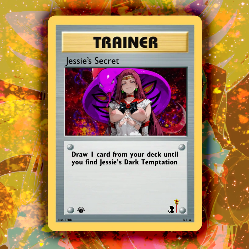 Exclusive Sailor Jessie Full Art Trainer Support Collectable Cards (RE-STOCK)