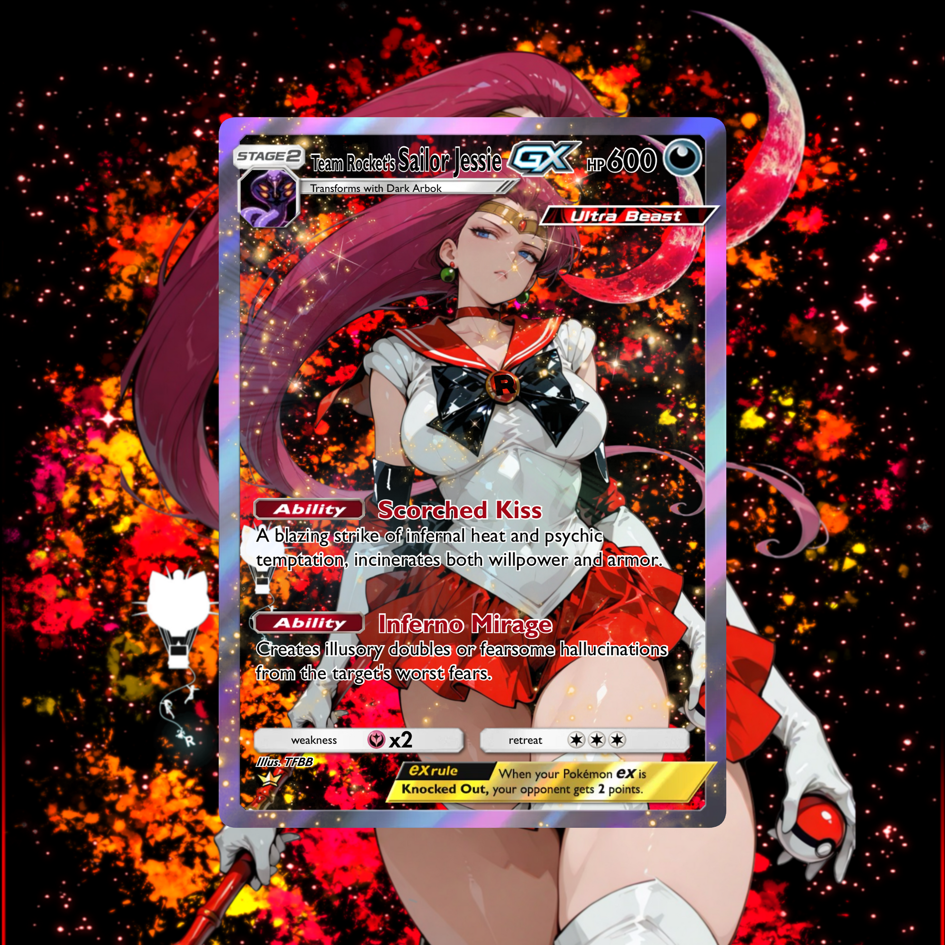 Exclusive Sailor Jessie Full Art Collectable card