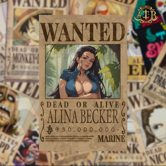 Alina Becker’s Cosplays Most Wanted (B) Poster