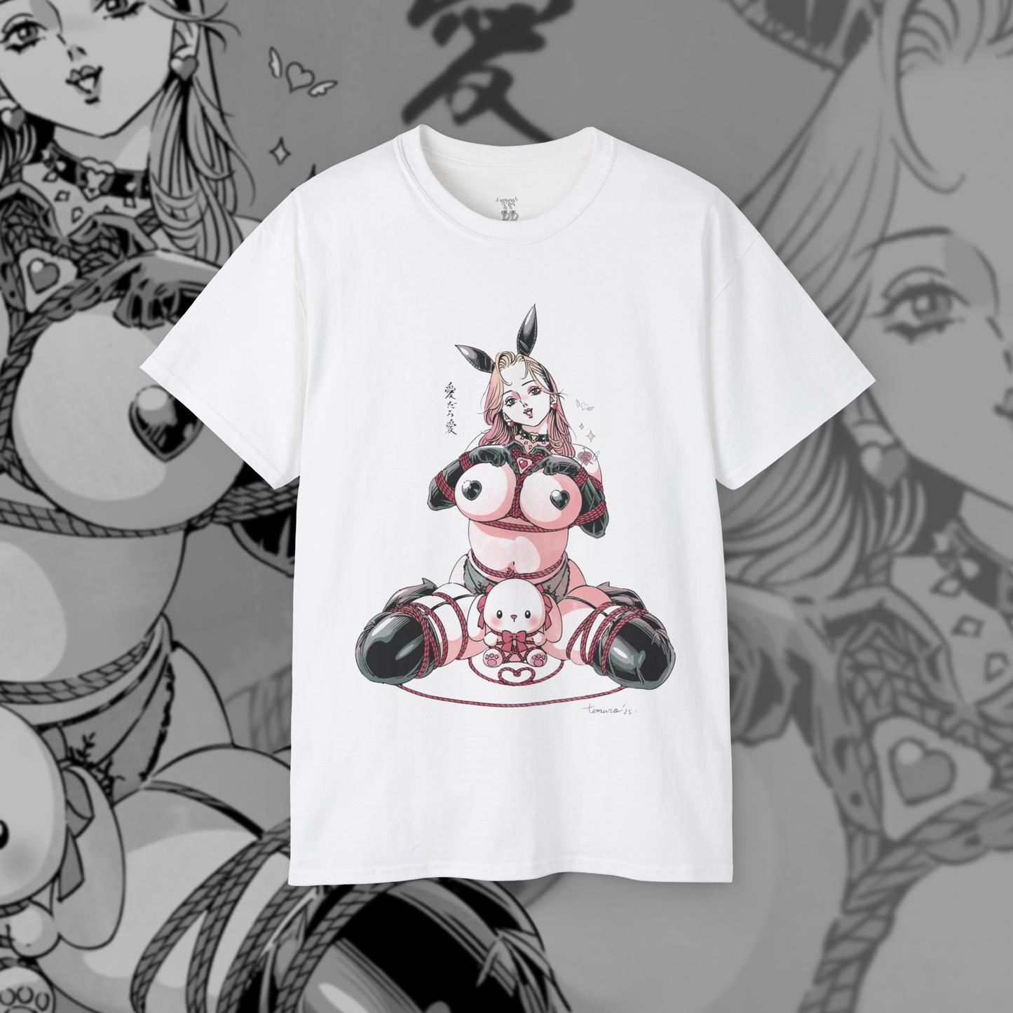 Shibari Bunny - Knotty Love Limited Edition Graphic Tee