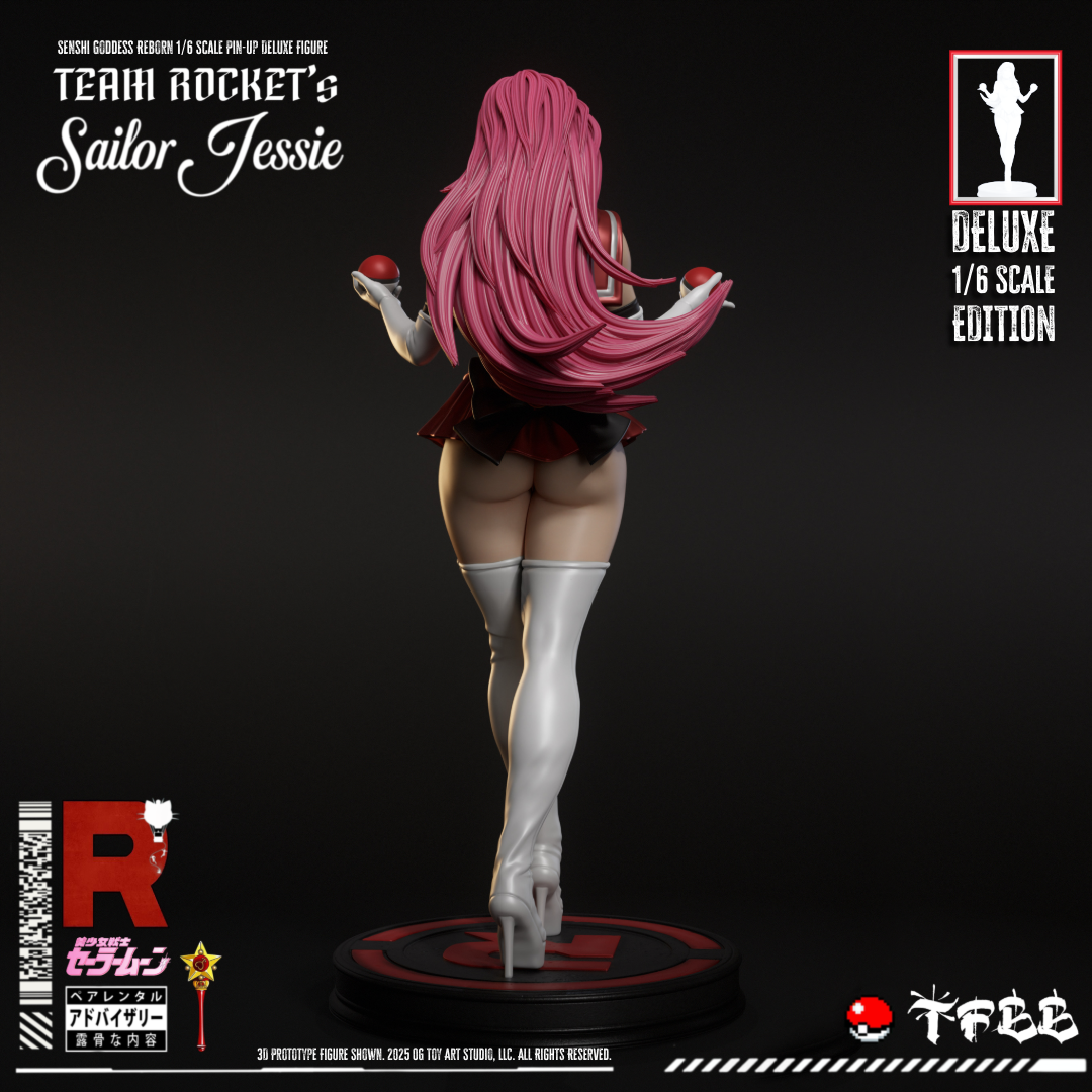 Sailor Jessie X Team Rocket’s Cosmic Senshi Goddess 1/6th Scale Deluxe Pin-up Art Figure