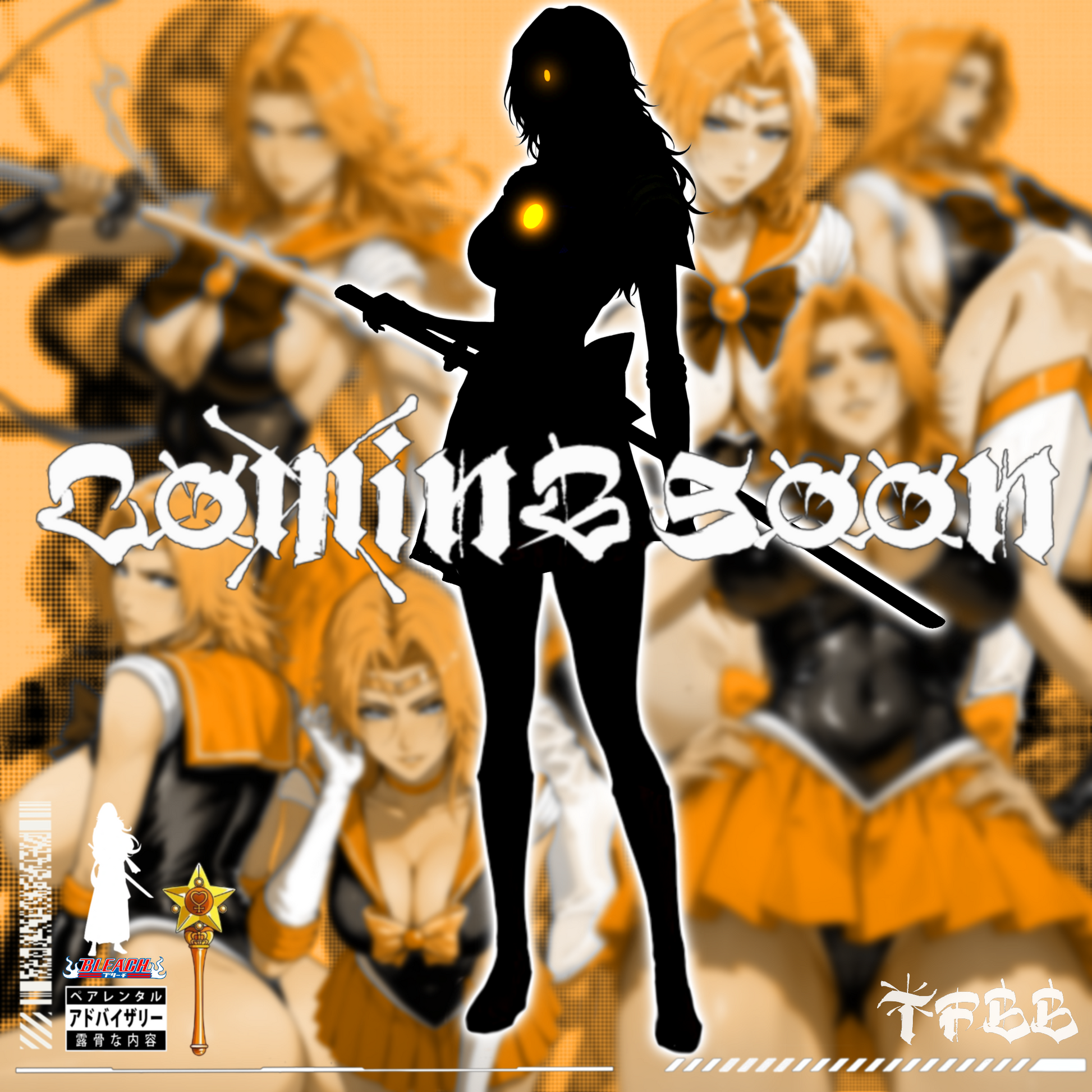 Sailor Rangiku Matsumoto x Bleach Cosmic Senshi Goddess 1/6th Scale Deluxe Pin-up Art Figure