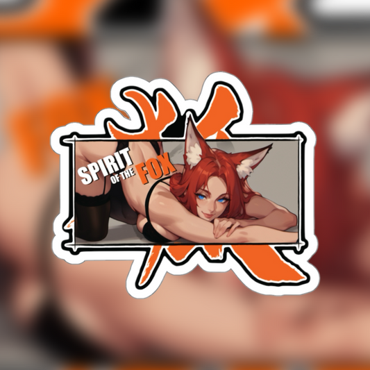 The Spirit of the Fox Alt Slapper Sticker