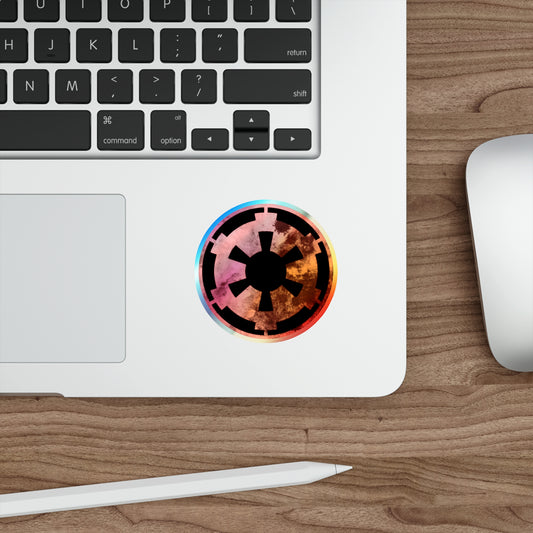 Imperial Sith Holographic Crest Die-Cut Stickers