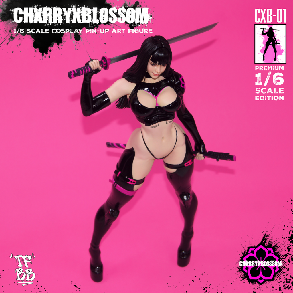 (PRE-ORDER) CHXRRY X BLOSSOM Premium 1/6th Scale Pin-up Art Figure