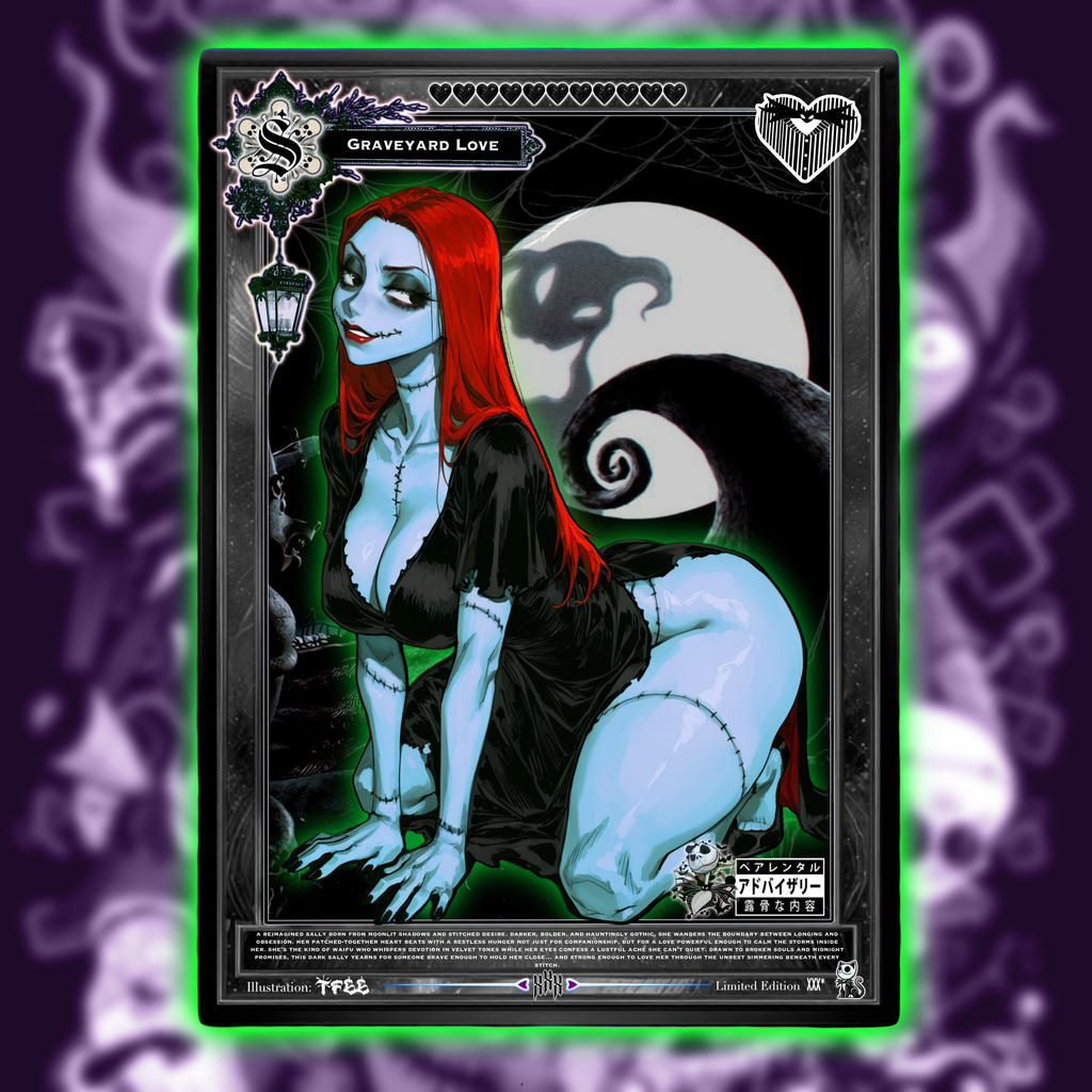 Dark Sally X Dark Fantasy Waifu Holo Collectable Cards