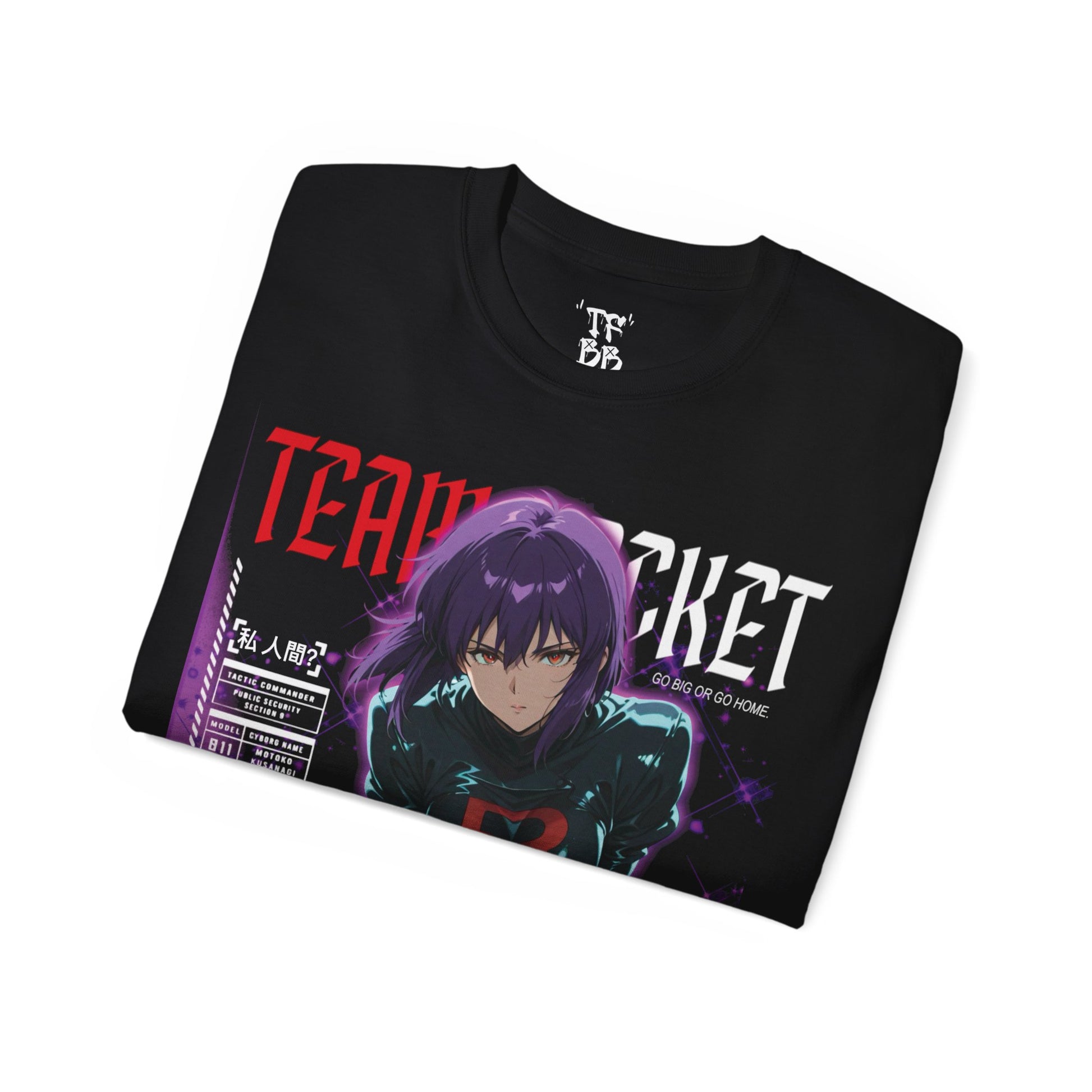 Team Rocket X Dark Motoko Kusanagi OG Classic Tee
