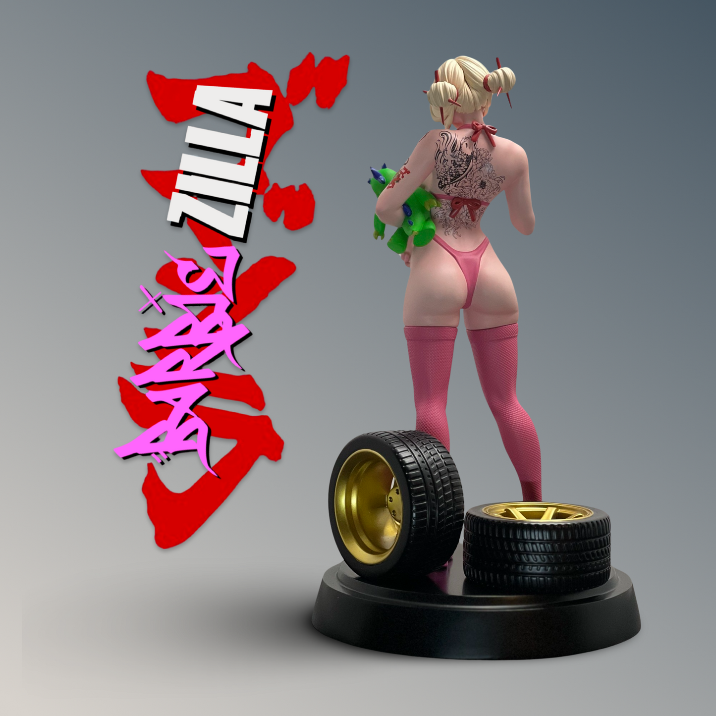 BarbieZilla The GTR Queen 1/6th Scale Pin-up Art Figure