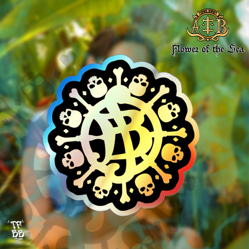Alina’s Berry Treasure Holographic Die-Cut Stickers