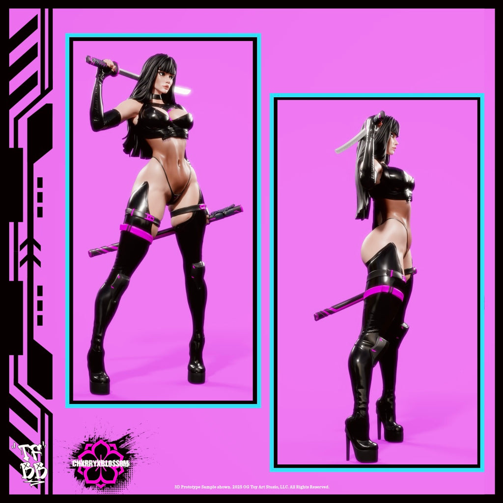 (PRE-ORDER) CHXRRY X BLOSSOM Premium 1/6th Scale Pin-up Art Figure