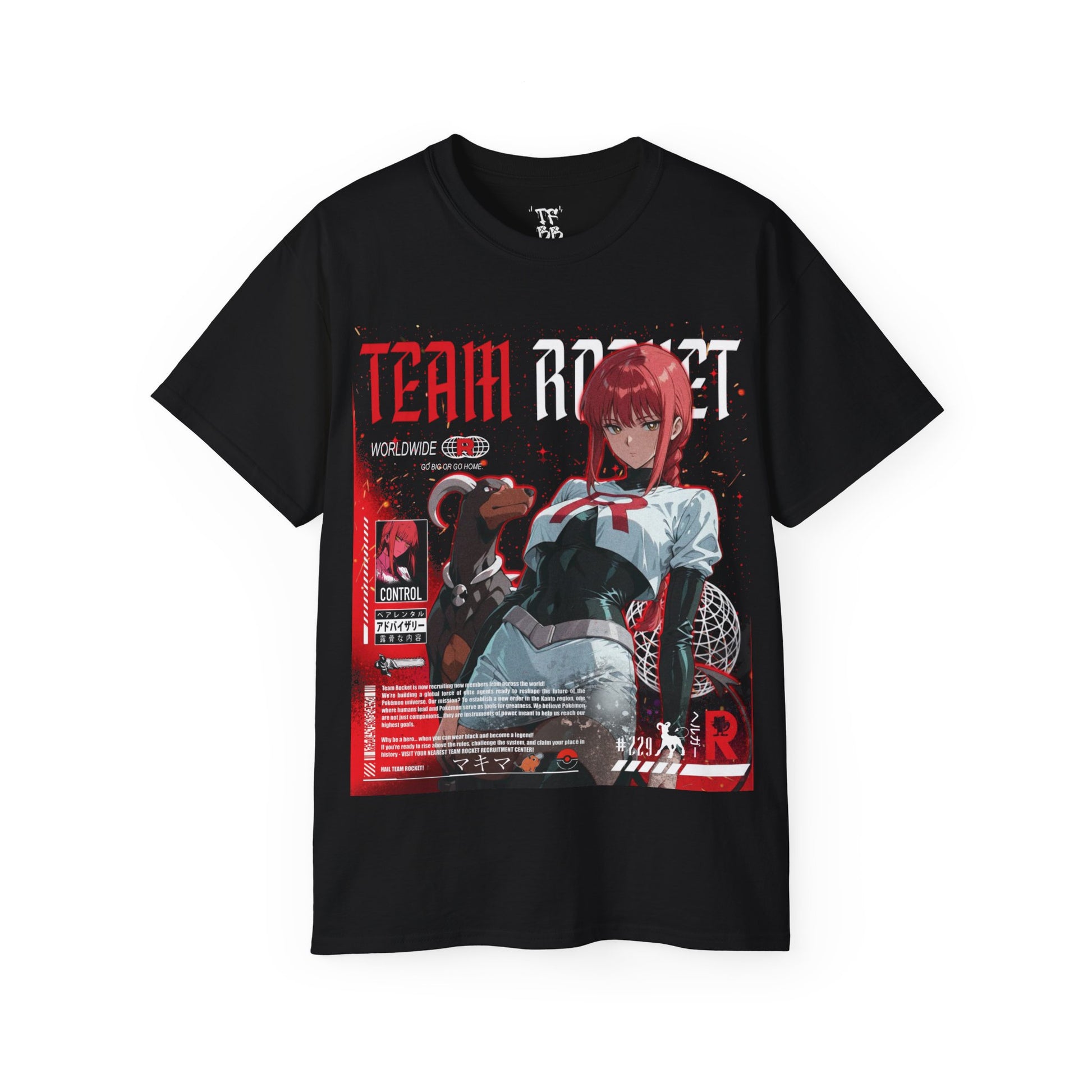 Team Rocket X Dark Makima OG Classic Tee