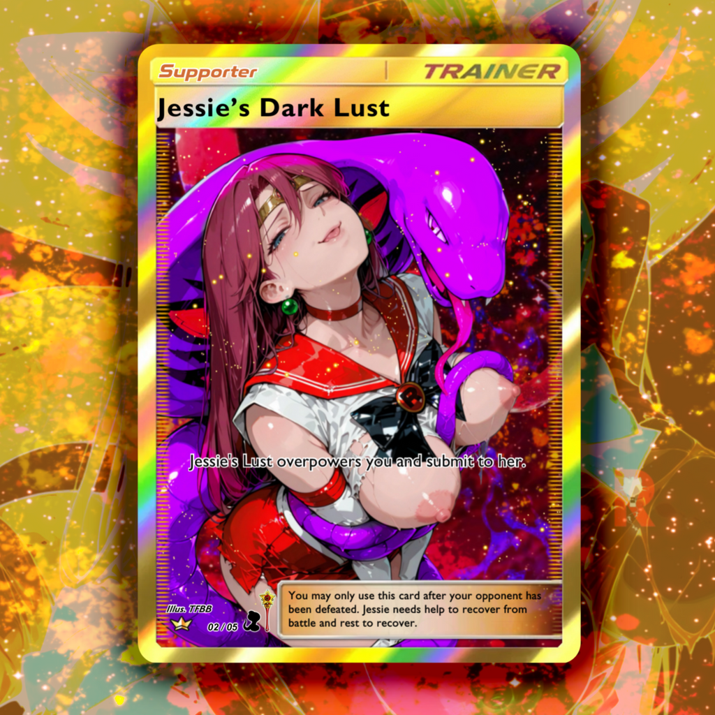 Exclusive Sailor Jessie Full Art Trainer Support Collectable Cards (RE-STOCK)