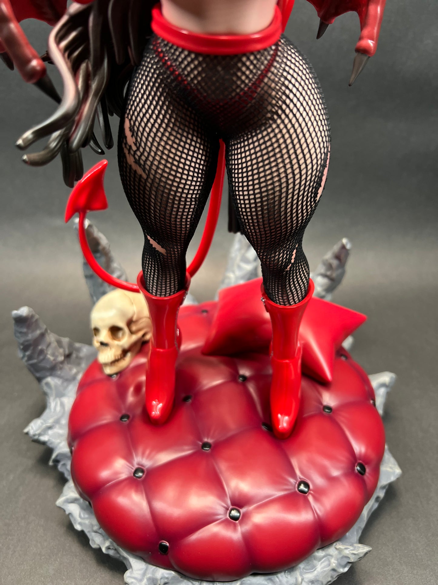 Figura de arte pin-up a escala 1/6 de la reina demonio súcubo Spite de Bishoujo Mom (pedido por adelantado)