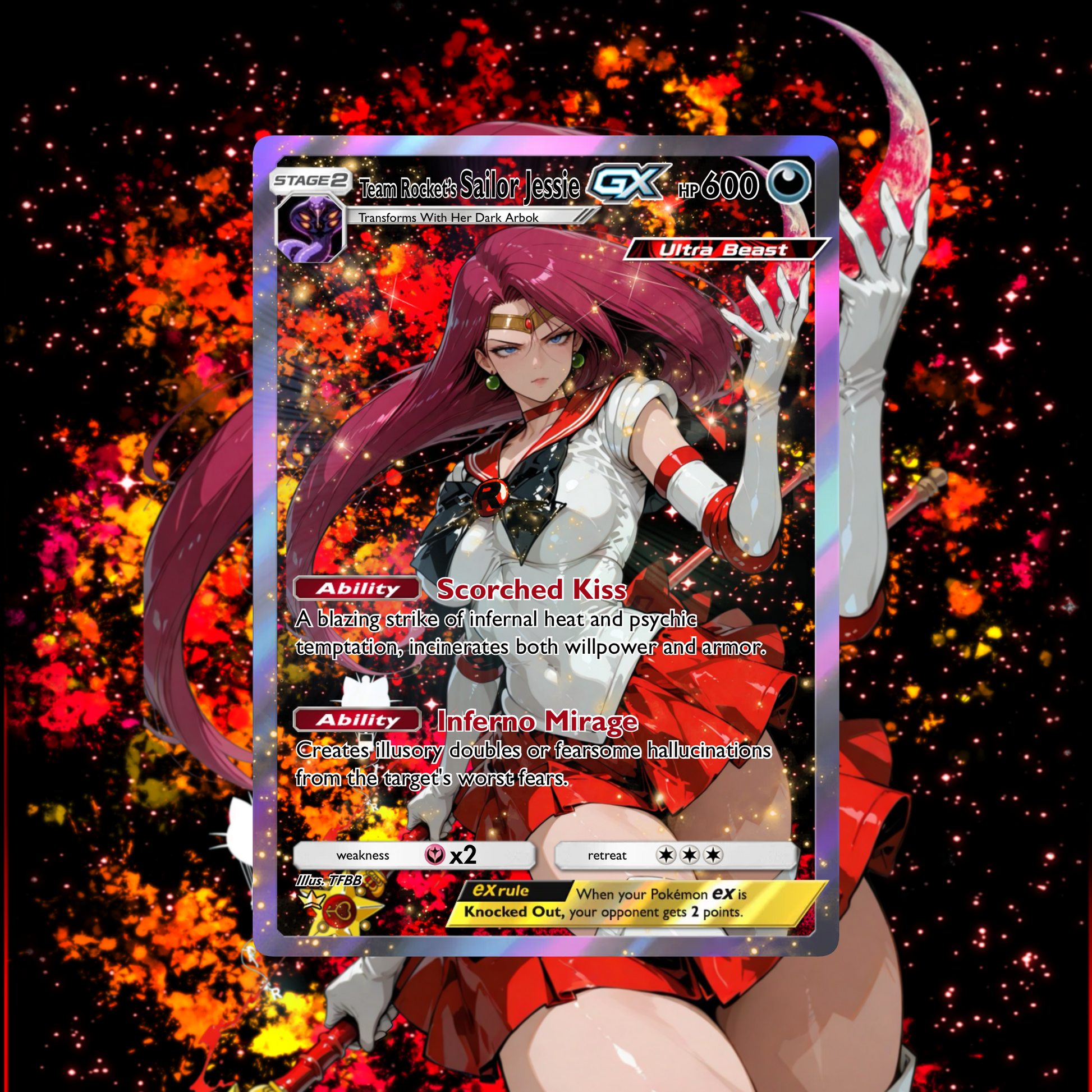Exclusive Sailor Jessie Full Art Collectable card