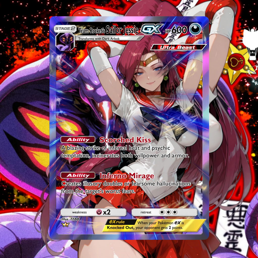 Exclusive Sailor Jessie Full Art Collectable card (RE-STOCK)