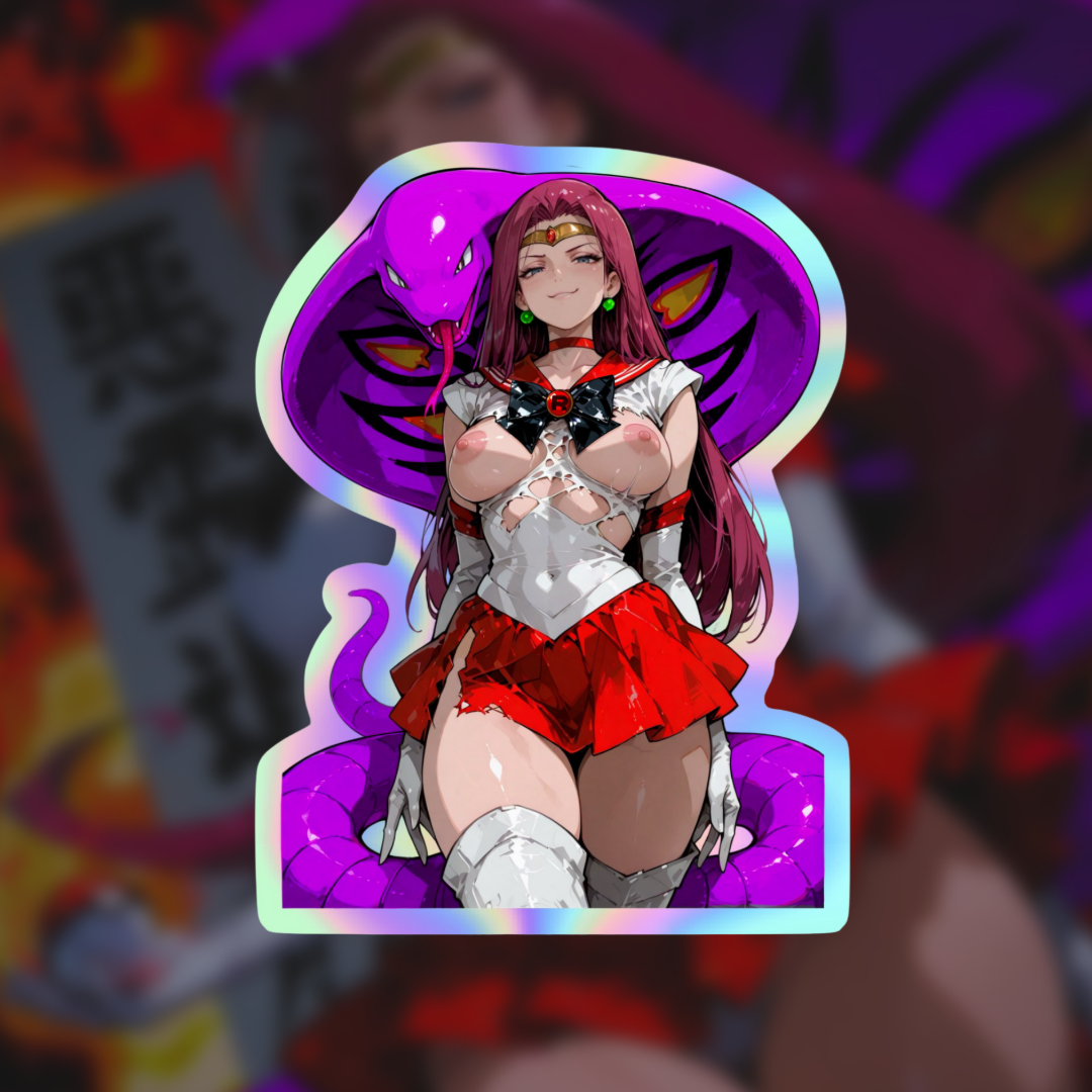 Exclusive Team Rocket X Sailor Jessie Cosmic Love Slapper Sticker Pack