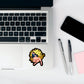 Golden Love Slapper Sticker