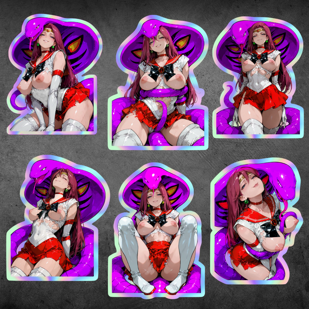 Exclusive Team Rocket X Sailor Jessie Cosmic Love Slapper Sticker Pack