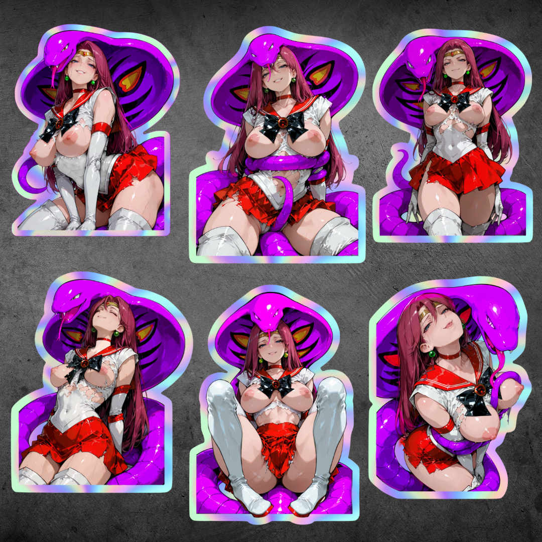 Exclusive Team Rocket X Sailor Jessie Cosmic Love Slapper Sticker Pack