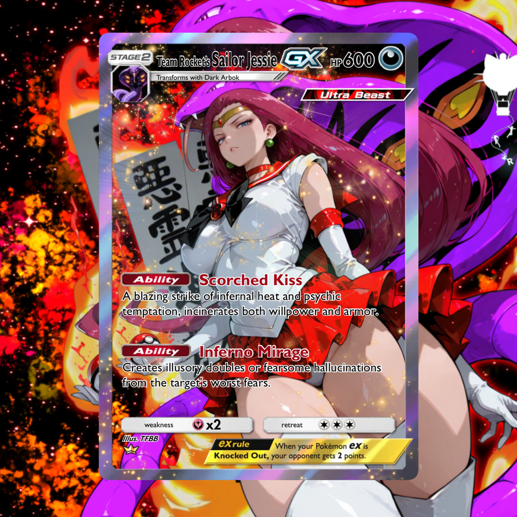 Exclusive Sailor Jessie Full Art Collectable card (RE-STOCK)