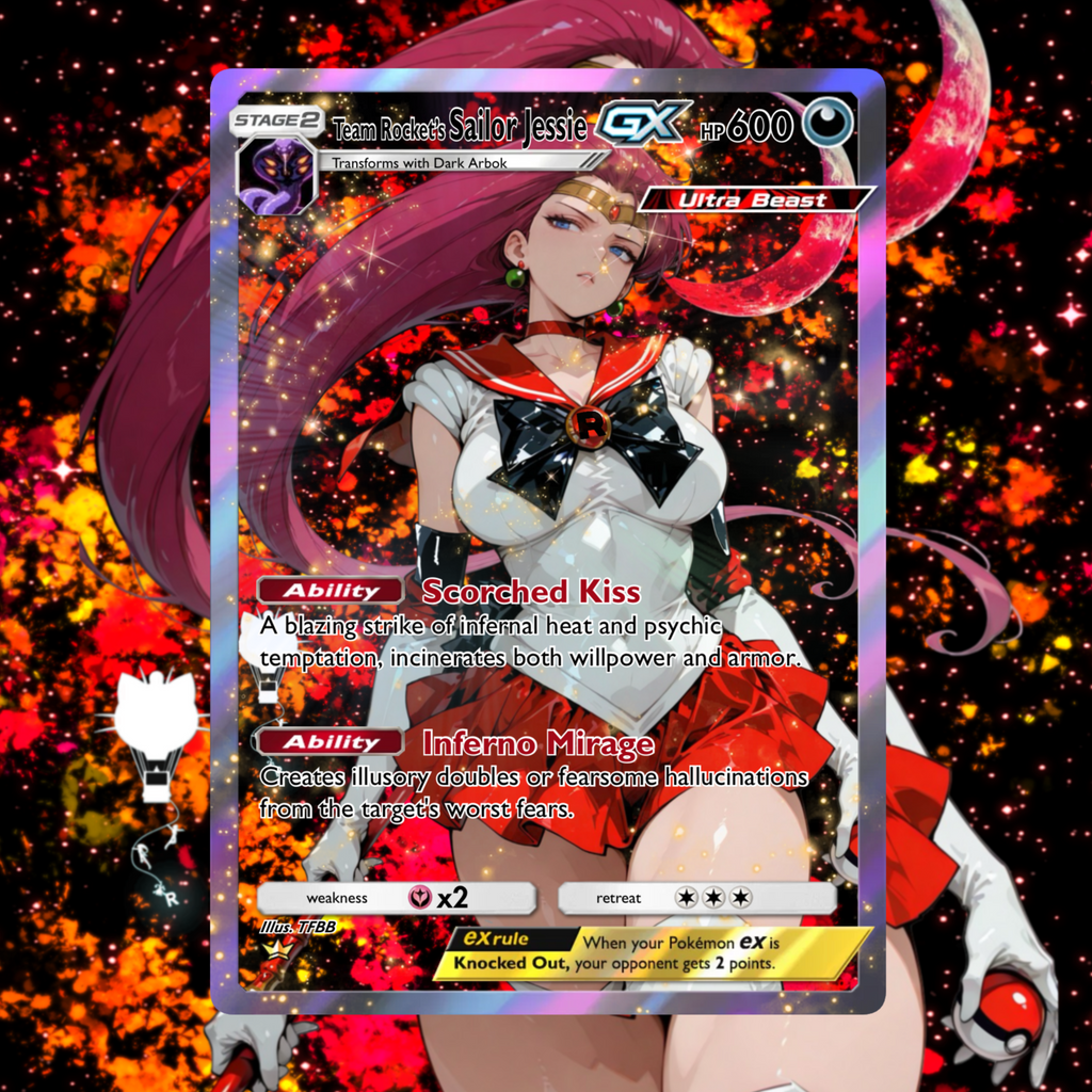 Exclusive Sailor Jessie Full Art Collectable card (RE-STOCK)