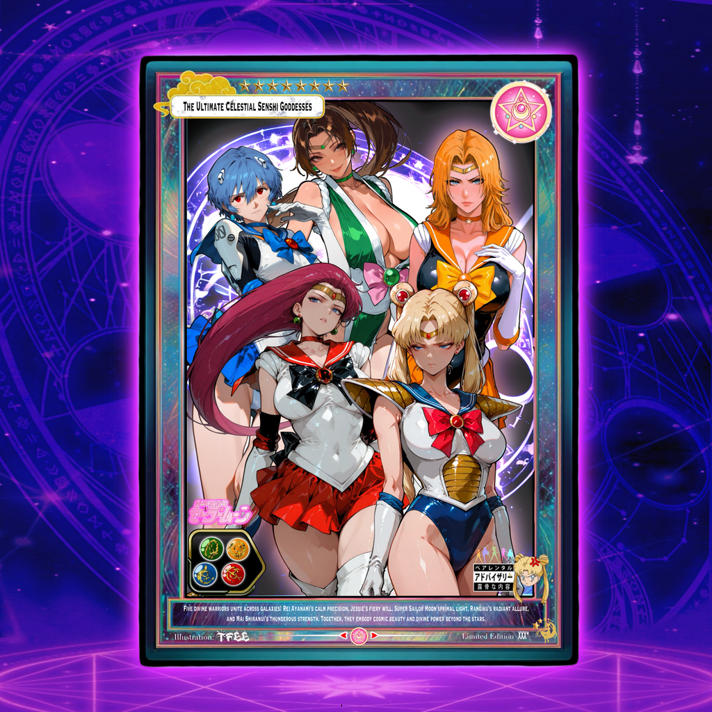The Ultimate Celestial Senshi Goddesses Holo Collectable Card