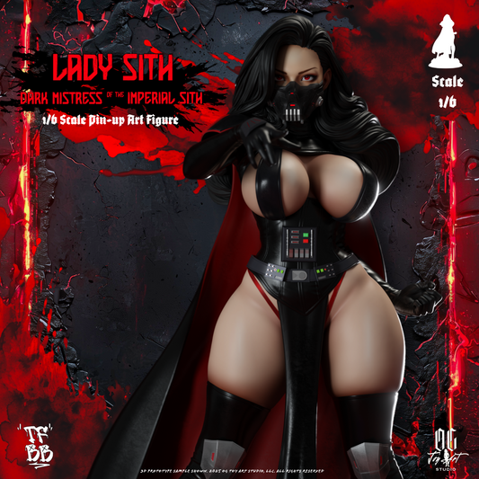 Lady Sith: Dark Mistress of the Imperial Sith Exclusive 1/6th Scale Pin-up Art Figure (Pre-Order)