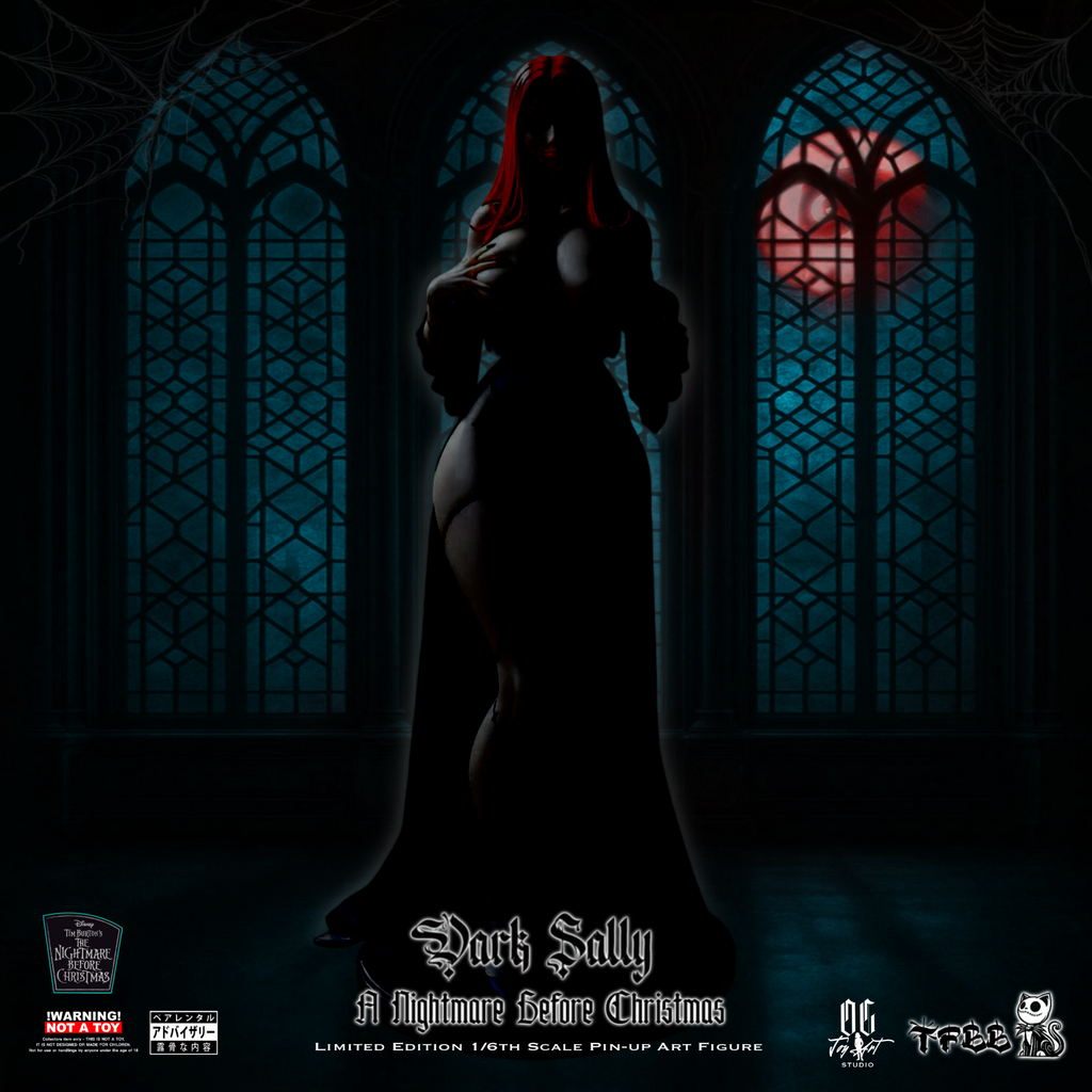 Dark Sally X A Nightmare Before Christmas Limited Edition 1/6 Scale Pin-up Art Figure