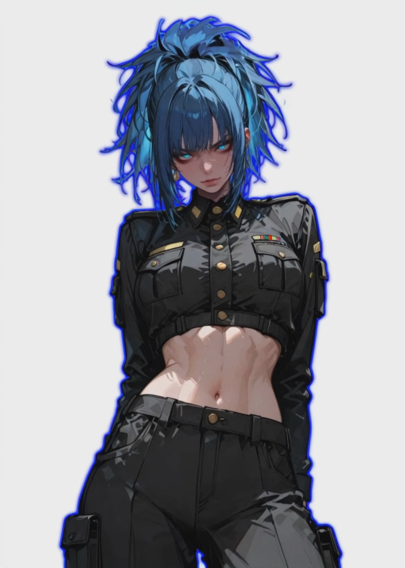 KOF Knockouts X Leona ‘96 - Free Digital Art Download