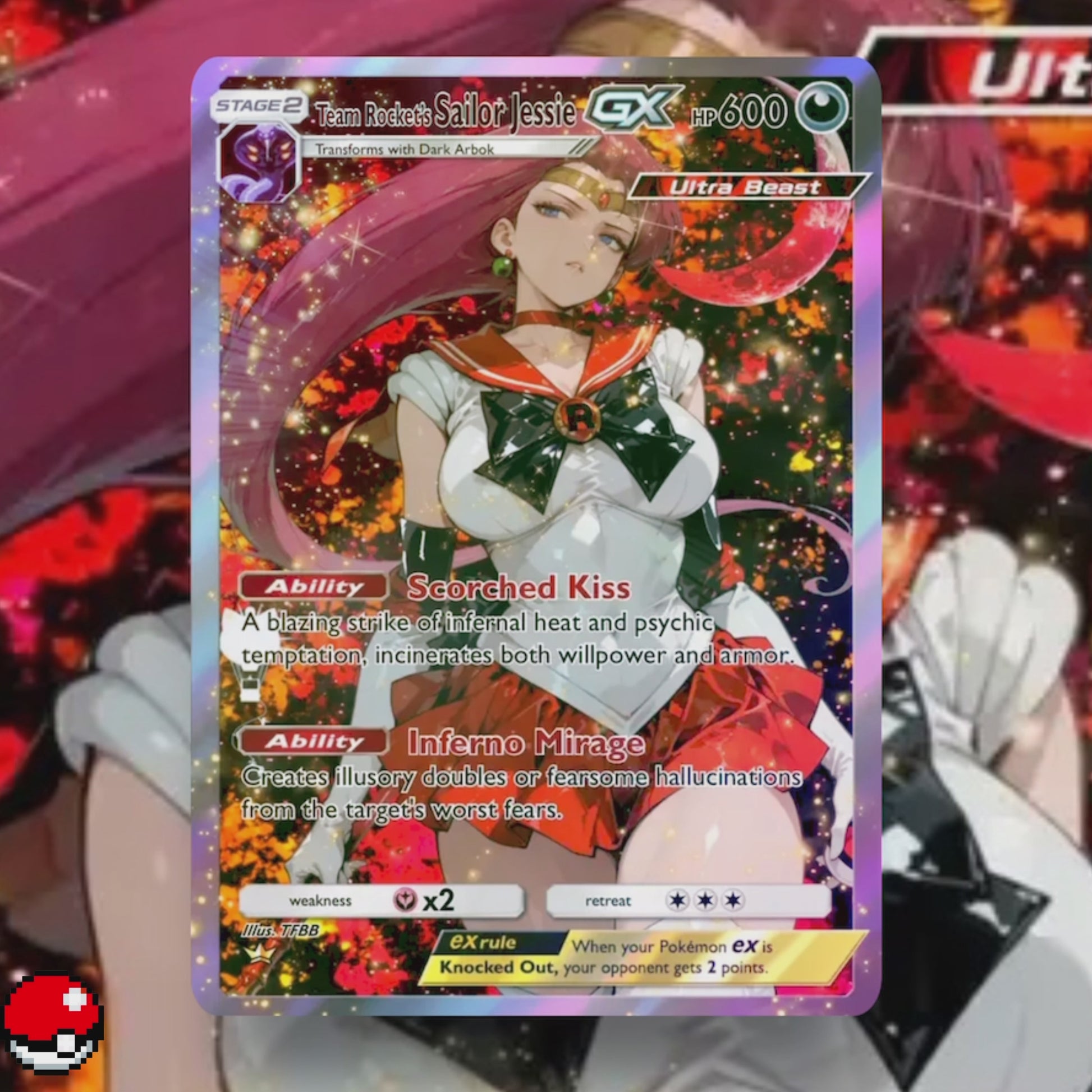 Exclusive Sailor Jessie Full Art Collectable card