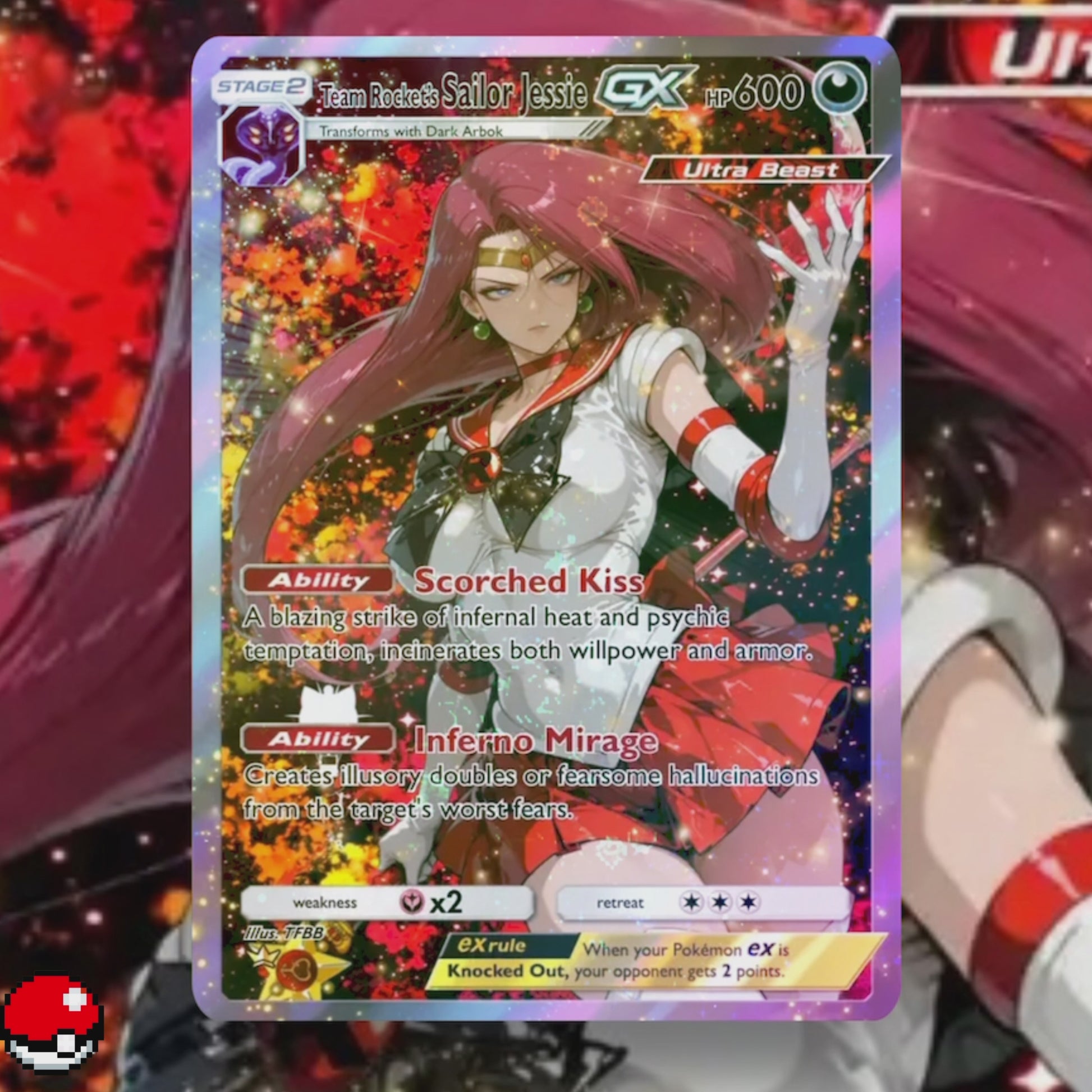 Exclusive Sailor Jessie Collectable Card (B) - Free Digital Download