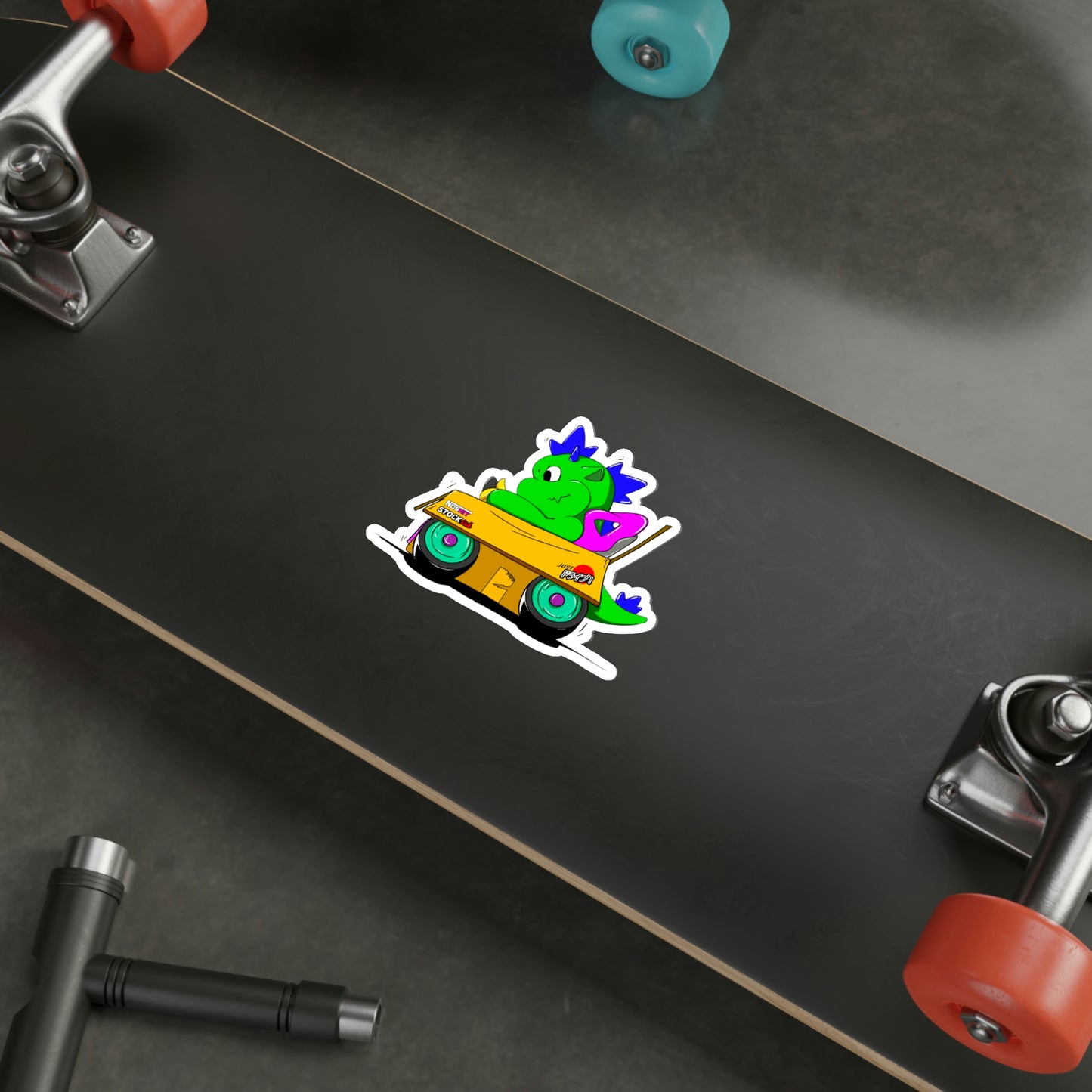 TFBB KIDZILLA SOAPBOX Slapper Die-cut Sticker